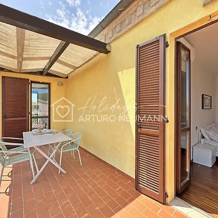 Lejlighed 634 - Appartamento Al Primo Piano Di Una Villetta Al Residence Adamo Ed Eva Con Ampio Terrazzo, Piscina Campo Da Tennis -Spiaggia E Navetta Privata Al White Beach Club Inclusa Marcelli