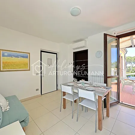 Lejlighed 634 - Appartamento Al Primo Piano Di Una Villetta Al Residence Adamo Ed Eva Con Ampio Terrazzo, Piscina Campo Da Tennis -Spiaggia E Navetta Privata Al White Beach Club Inclusa *